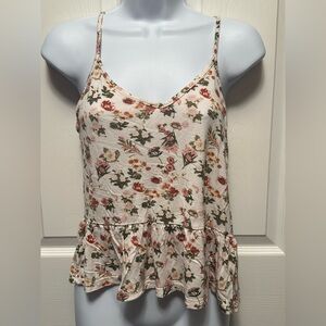 Womens Amisu floral top size xsmall